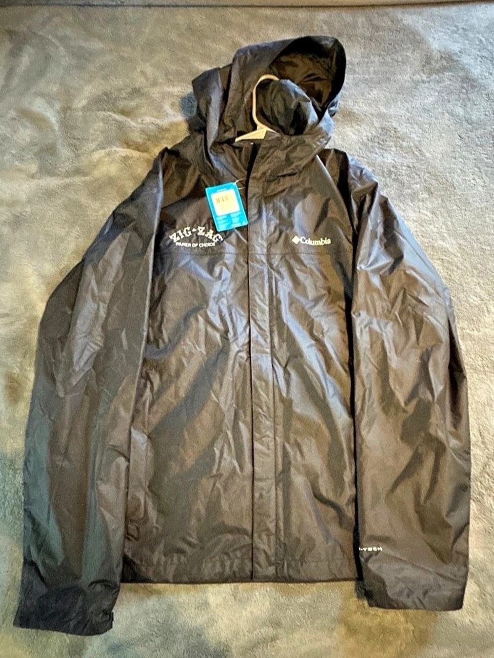 Columbia Watertight Jacket Omni-Tech Rain Jacket XL NWT
